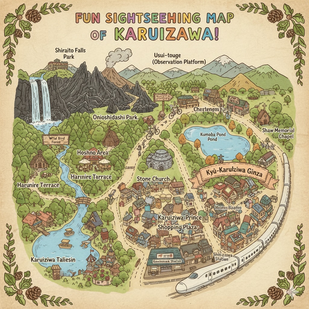 sightseeing map